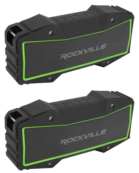 Pure sound The ROCKBOX has 100 watts of power The most impressive thing to. . Rockville bluetooth speaker
